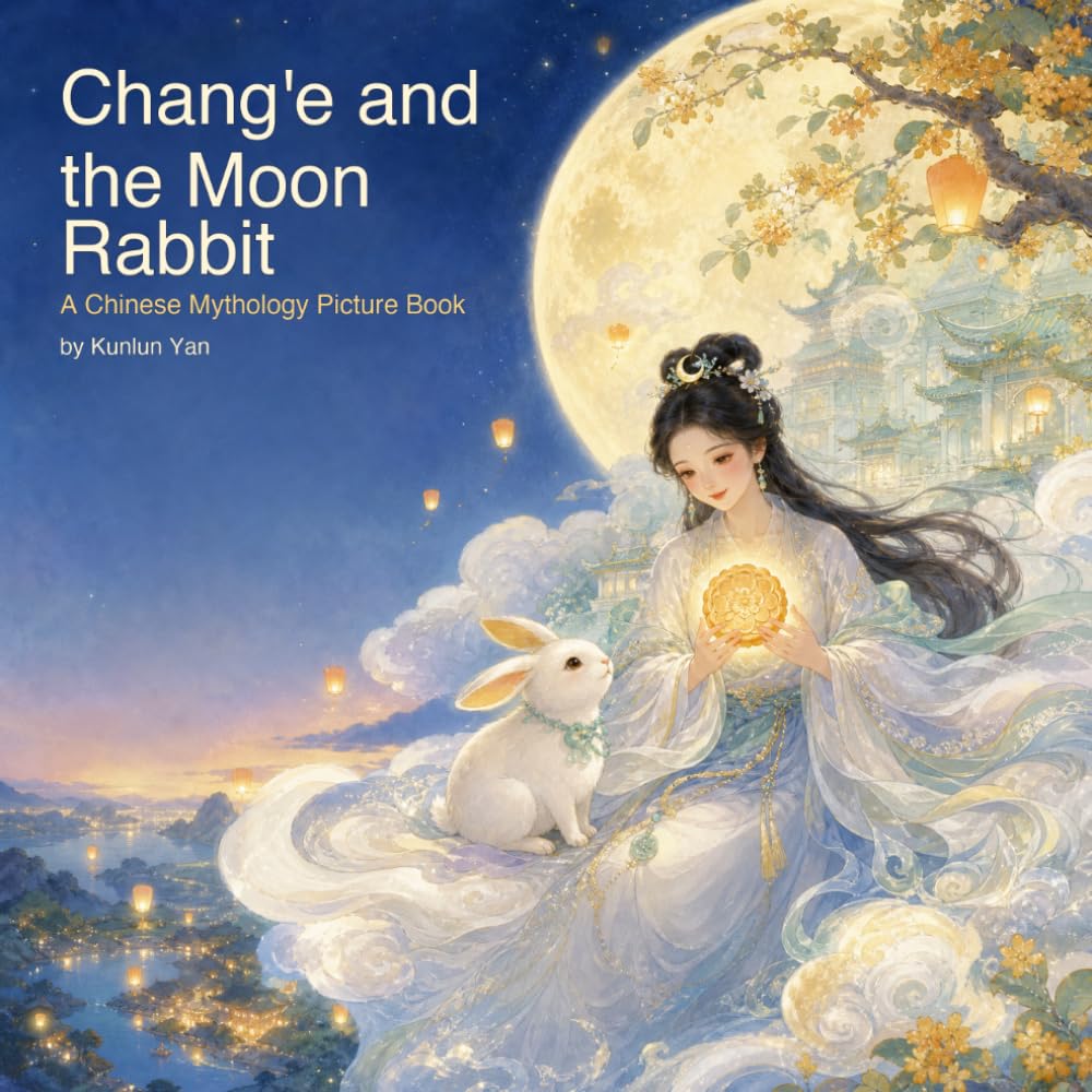 Chang'e and the Moon Rabbit: A Chinese Mythology Picture Book About Love, Courage, and the Mid-Autumn Moon (Legends of Ancient China)