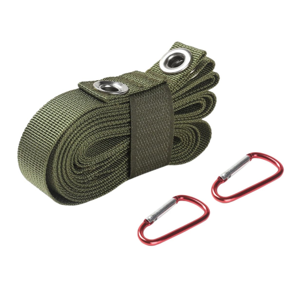 KOMBIUDA Camping Clothesline Strap Multifunctional Tent Hanging Rope for Outdoor Use Portable and Lightweight Clothes Drying Lanyard for Camping Hiking and Travel