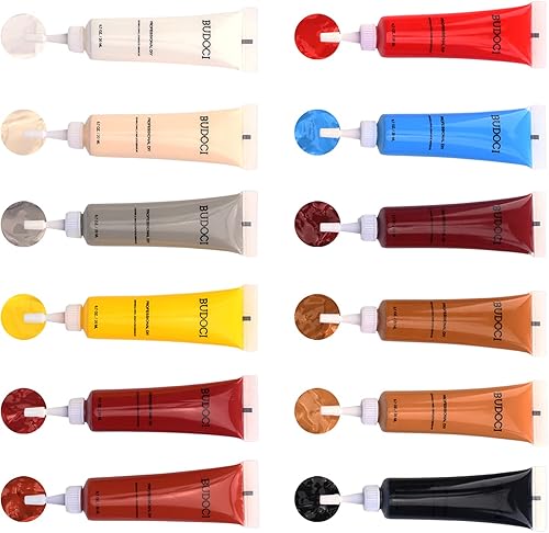 Kit de reparación de cuero para sofás, kit de reparación de muebles de vinilo de 12 colores para asientos de automóvil, chaqueta, cinturón, bolso,