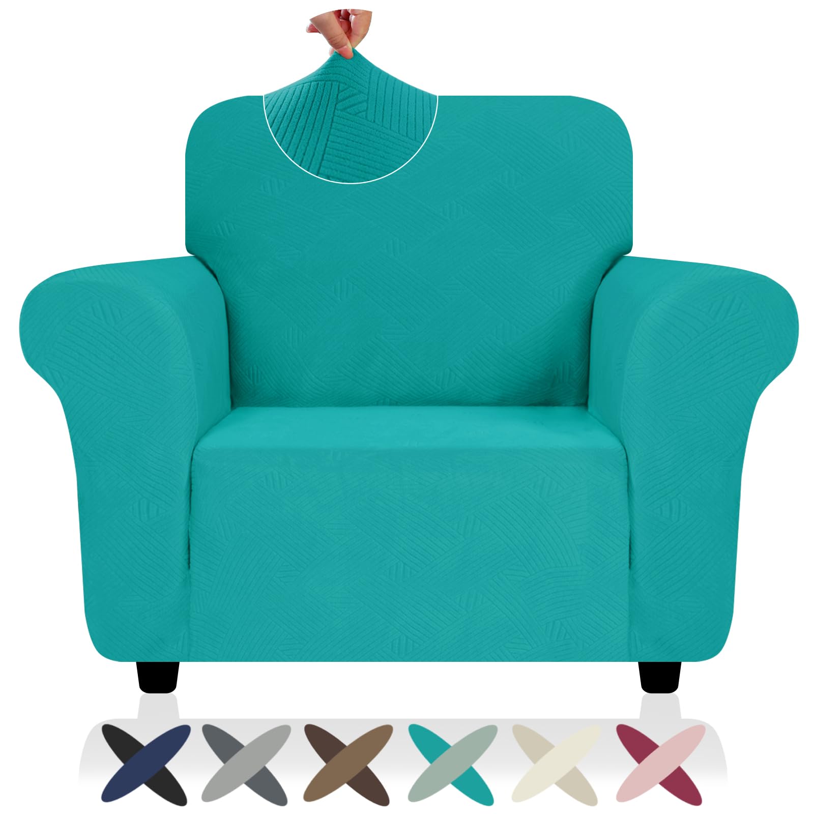 Amazon.com: ZNSAYOTX Chair Cover with Arms (30