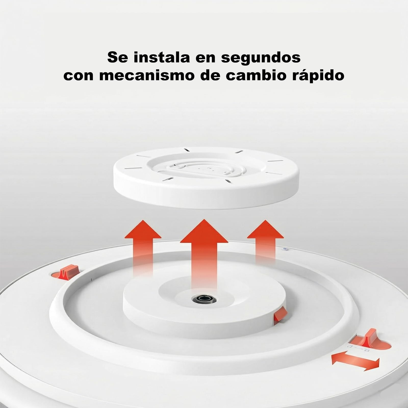 Yeelight Lampara Techo Inteligente 50cm, 4500LM RGBCW Plafon LED Techo Regulable, 2700K-6500K, Instalación Rápida, 16 Millones de Colores DIY, Compatible con Alexa y Google, App/Mando a Distancia