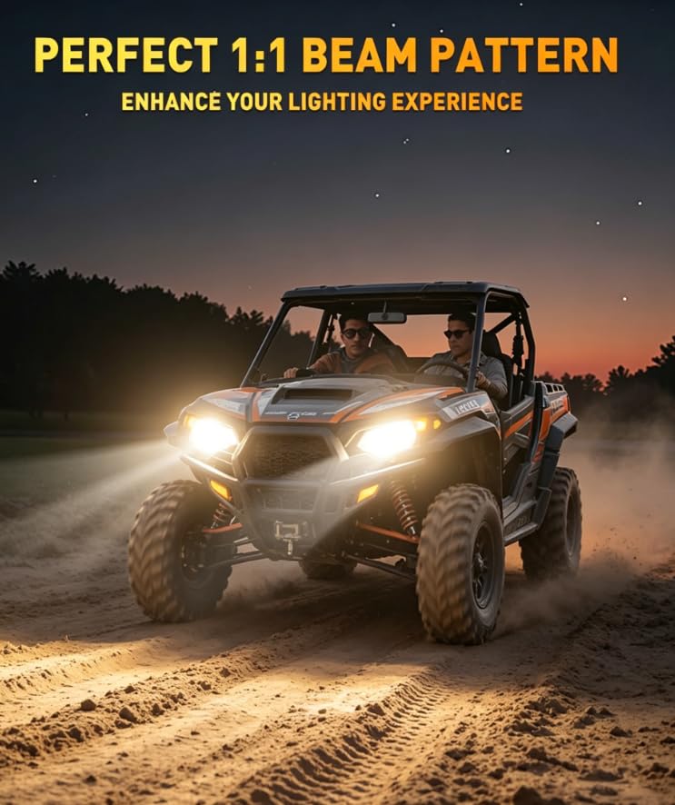 Image of Termitor H7 Light Plug & Play for ATV UTV Off Road, Pack of 2