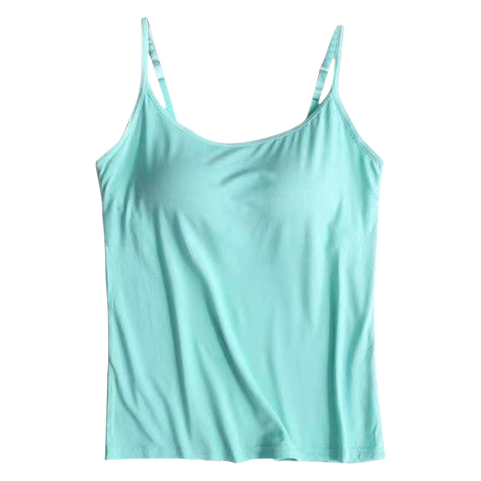 Summer Sexy Camisole Top for Women Halter Vest Without Steel Ring Cup Outside Wear Underwear Cute Basic Camisole