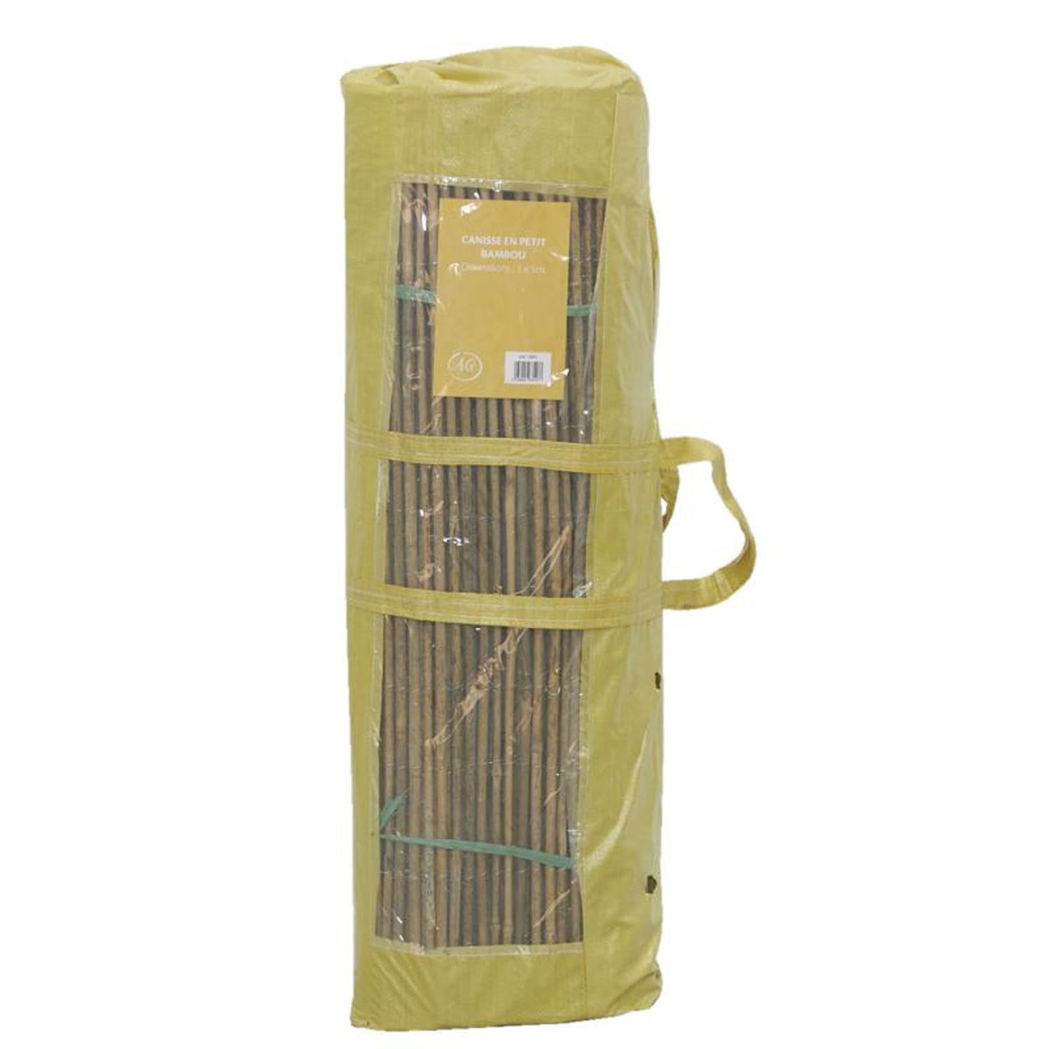 AUBRY GASPARD - Canisse en Petit Bambou - Brise Vue Jardin occultant - Livré en Rouleau avec Sac de Transport - Idéale pour Jardin et Terrasse - Résistant aux intempéries - 150x500 cm