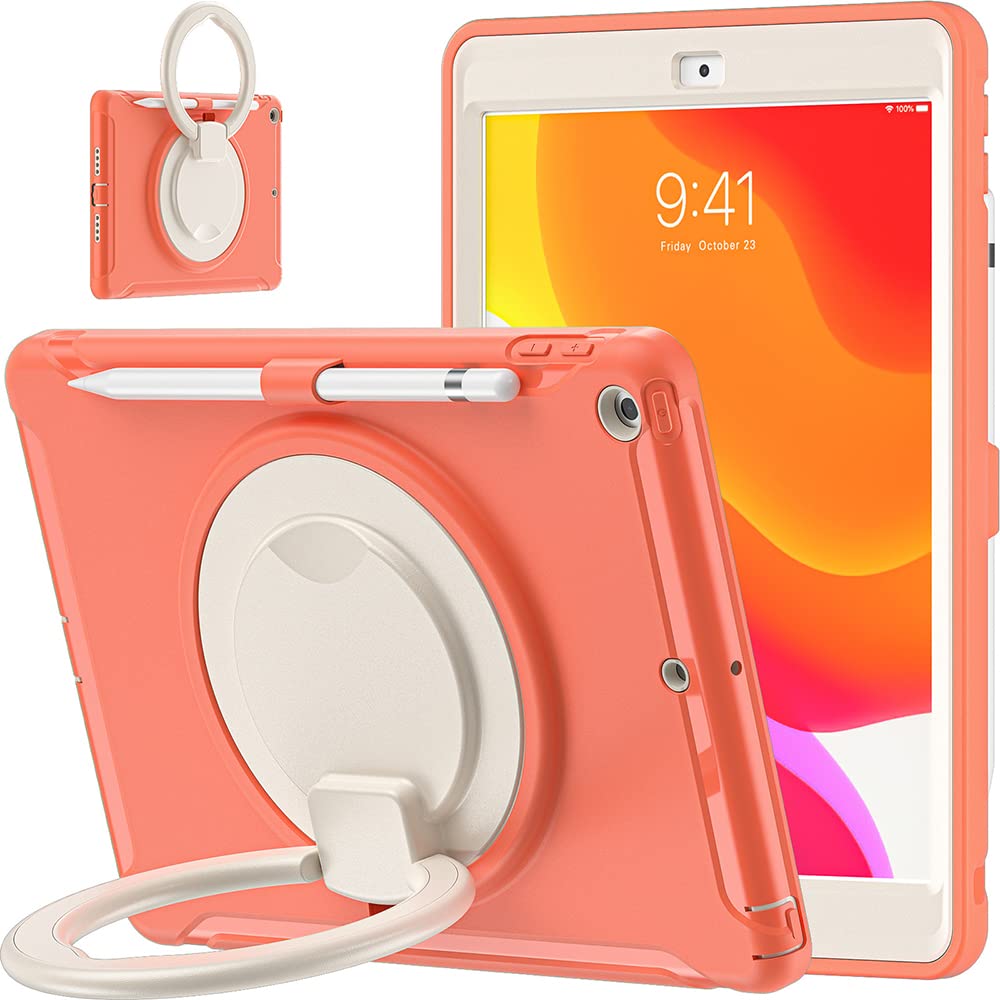 Case for iPad Pro 10.2" 2021/2020/2019 (9th/8th/7th Generation) with Pen Holder