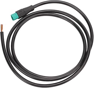 SPYMINNPOO Ebike Extension Cable, 5 Pin Male 2A 250V E Bike Extension Signal Cable IP66 Waterproof Connector for Electric Bike