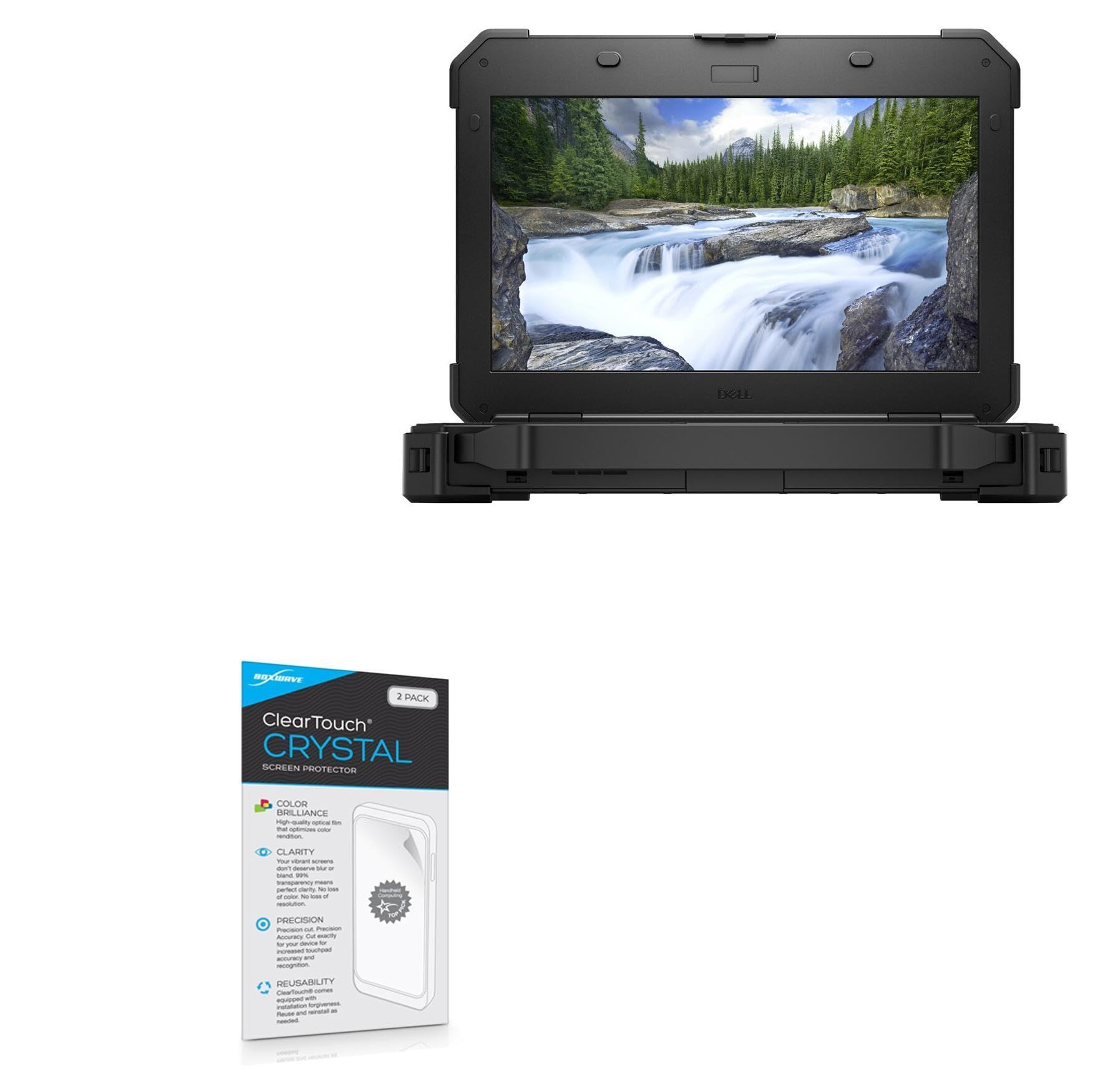BoxWave - Pellicola protettiva per Dell Latitude 5420 robusta (pellicola protettiva per display di BoxWave), pellicola protettiva ClearTouch Crystal (confezione da 2), pellicola HD – protegge dai