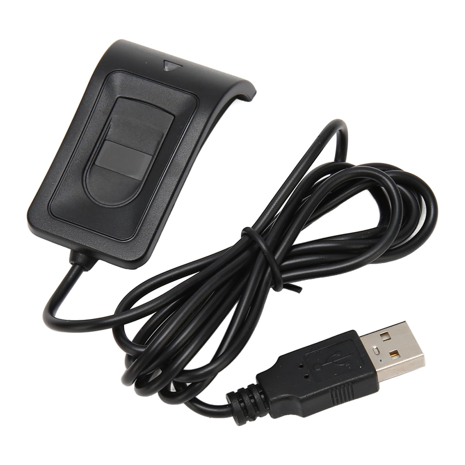 ASHATA Lector de Huellas Dactilares USB para Windows 10 Hello, PC Registrador de Huellas Dactilares, Lector de Claves de Huellas Dactilares Capacidad de 10 Dedos Identificación