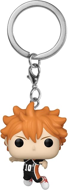 Funko Pop! Brelok: Hinata - Haikyu! Nowość Brelok - Kolekcjonerska Mini Figurka - Wypełniacz pończoch - Pomysł na prezent - Oficjalny towar - Fani anime - Dekoracja plecaka