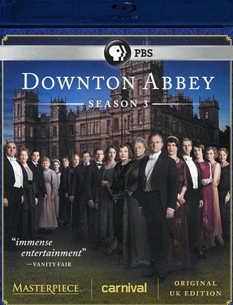 Masterpiece: Downton Abbey Season 3 (U.K. Edition) [Blu-ray] [Blu-ray]