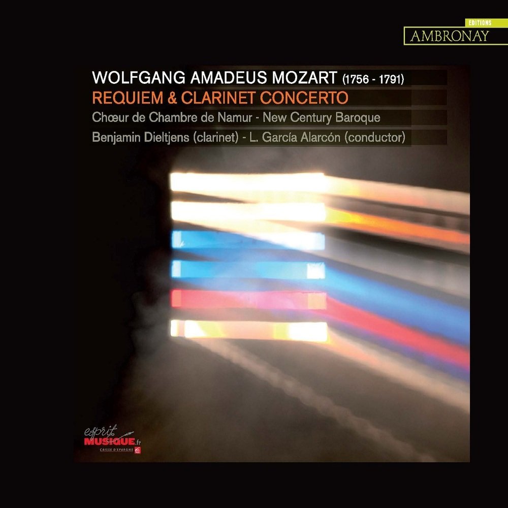Dieltjens / Ncbo / Alarcon Mozart / Requiem / Clarinet Concerto CD New 376013510