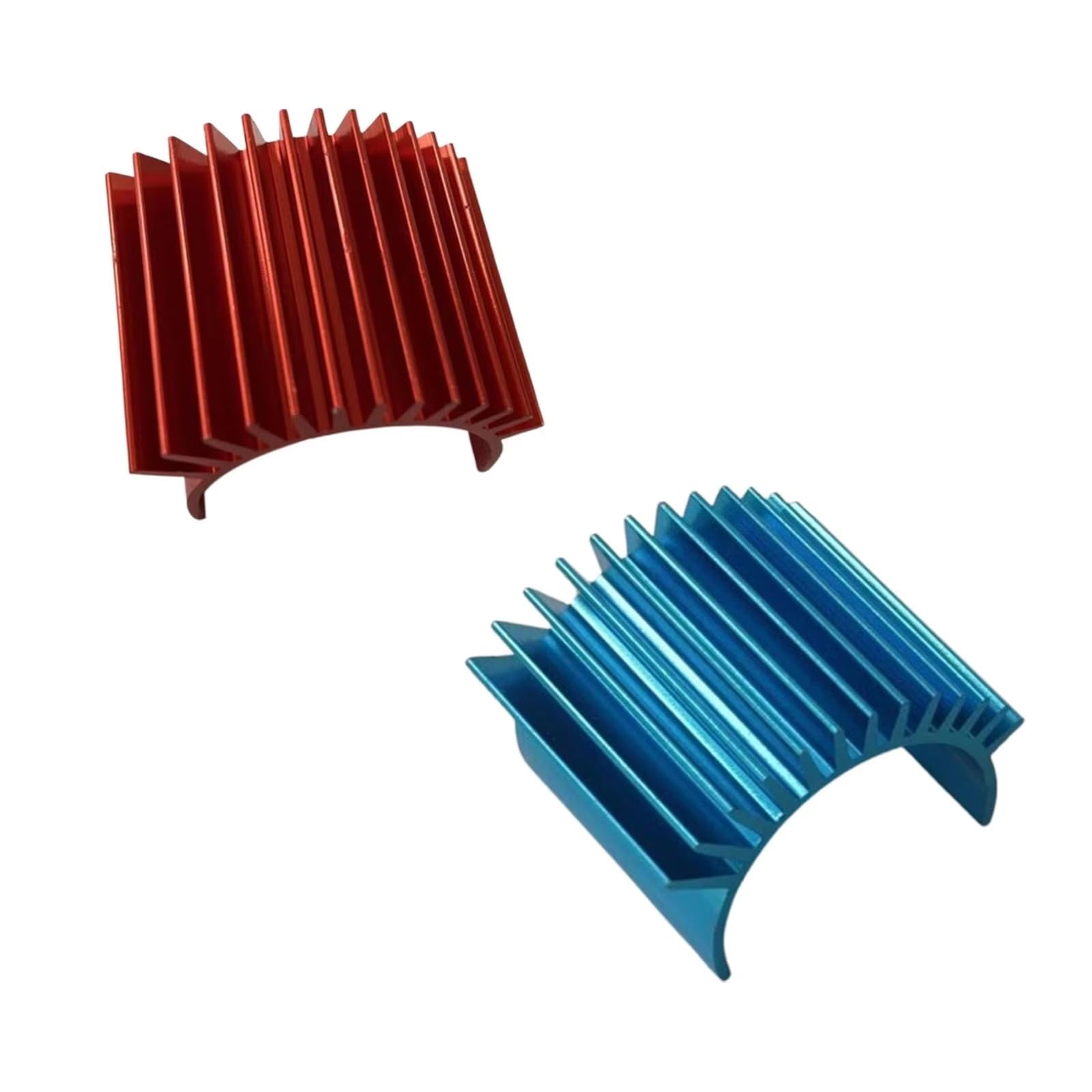 for 16101 16102 16103 16201 1/16 RC Car Heat Sink Lightweight Assembly Replace Modification Spare Parts Accessories RC Vehicles RC Upgrade Accessories(Blue)