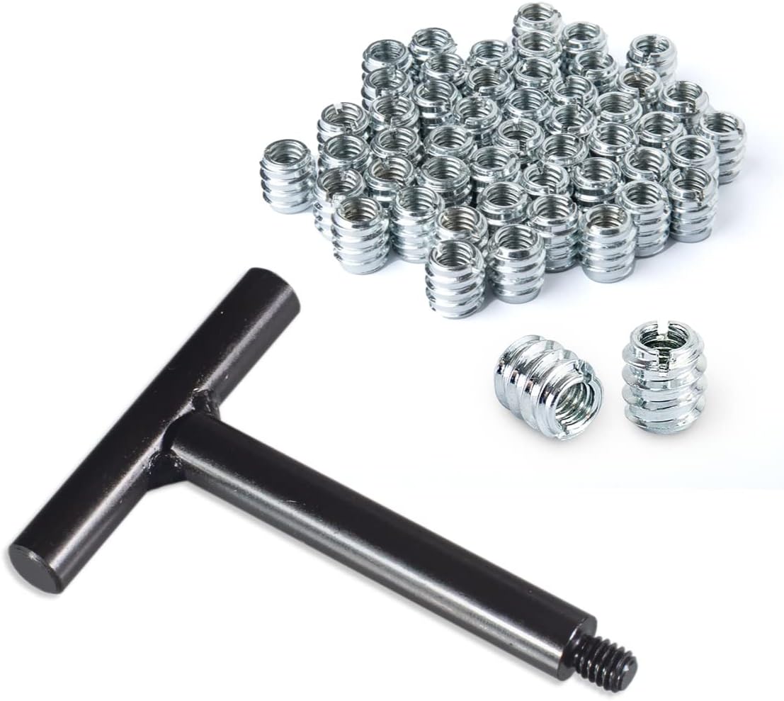 POWERTEC 71815 5/16"18 Threaded Insert Installation Tool Set T