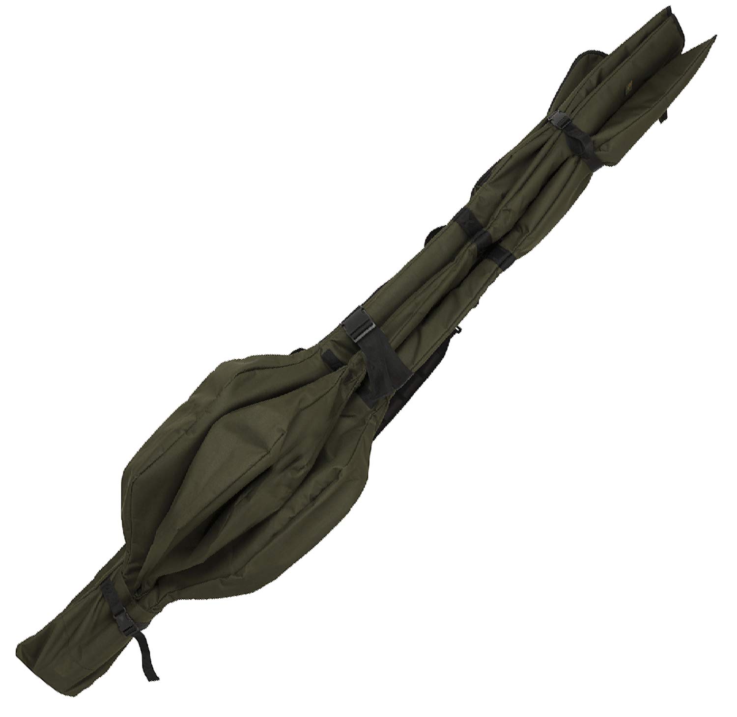 Fox R-Series 12ft Quiver & 3 Sleeves 198x24cm - Rutentasche für Karpfenruten, Angeltasche für Angelruten, Rutenfutterale