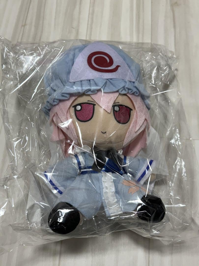 Amazon.co.jp: ふもふもゆゆこ そのいってんご缶バッジ付 東方ぬい 
