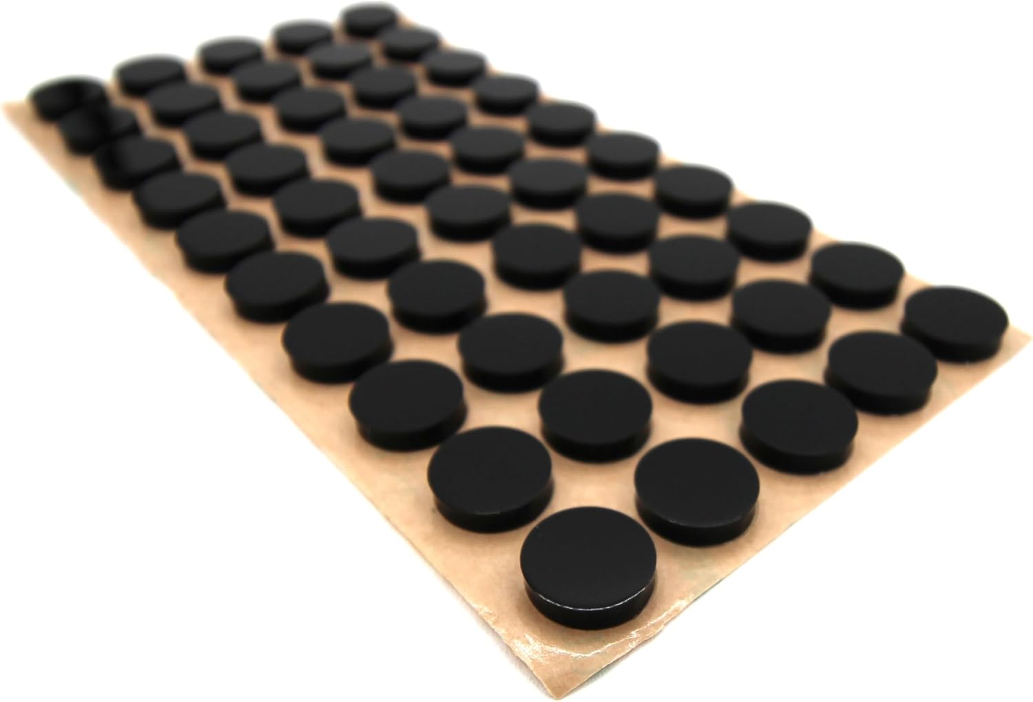 Pure Silicone Bumpers with 3M Adhesive, 12.7x3mm (1/2 x 1/8) (100)