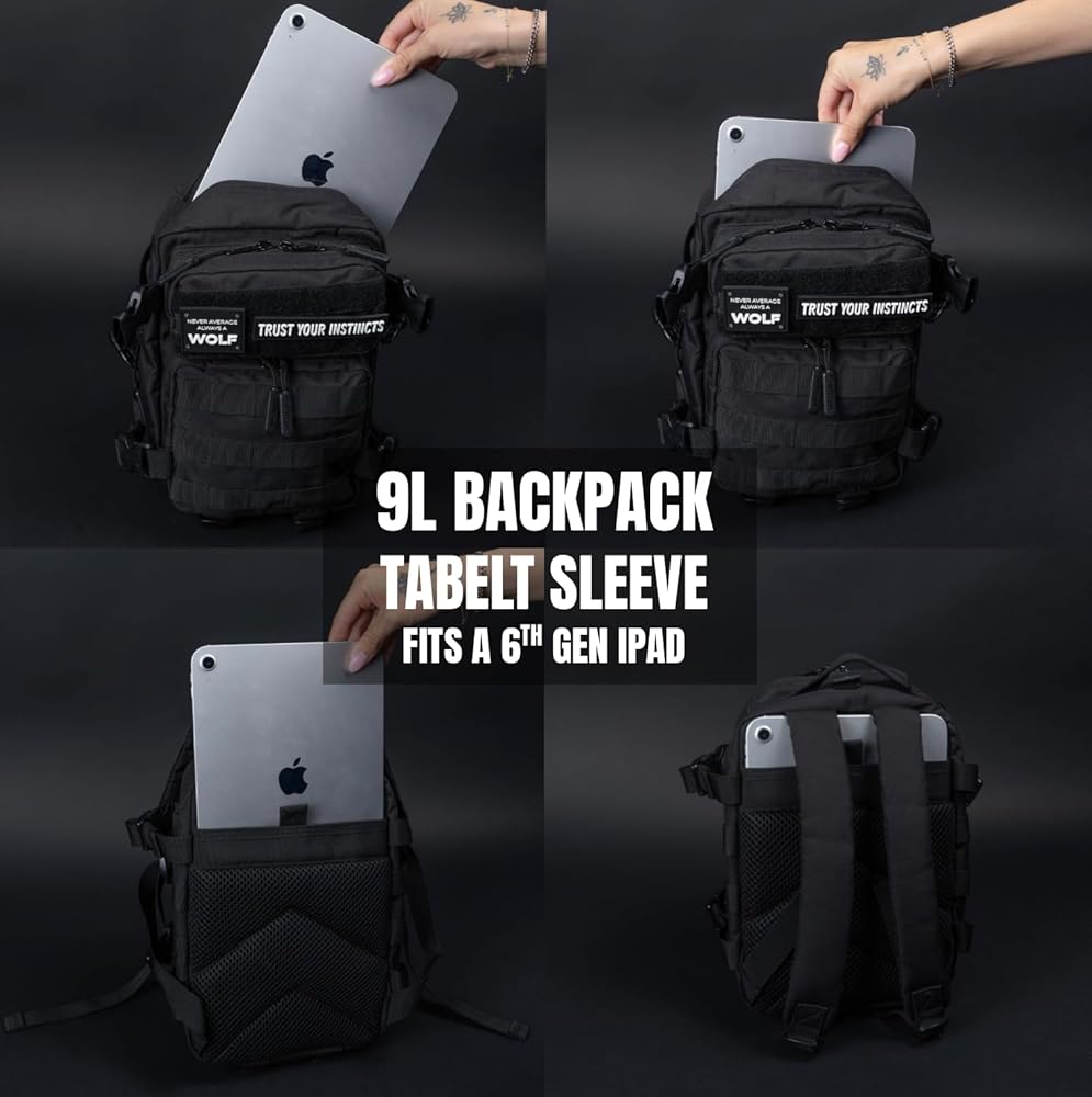 Amazon.com: WOLFpak 9L Mini Meal Prep Management Backpack (Black