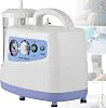 Portable Suction Unit Machine, Electric Sputum Phlegm Suction Pump Device Unit 1000ml, Maximum negative pressure 80Kpa, Adult Machine Throat Suction Pump