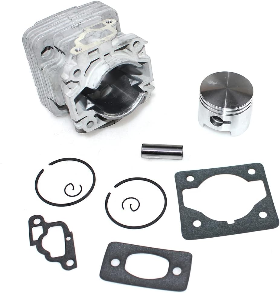 Cylinder Piston Kit 42mm Fit for Oleo-Mac 446 BP 446 BP 746 S 746 T for 8460 8460 IC 8465 PN 61122014F 61122014B Replacement Parts