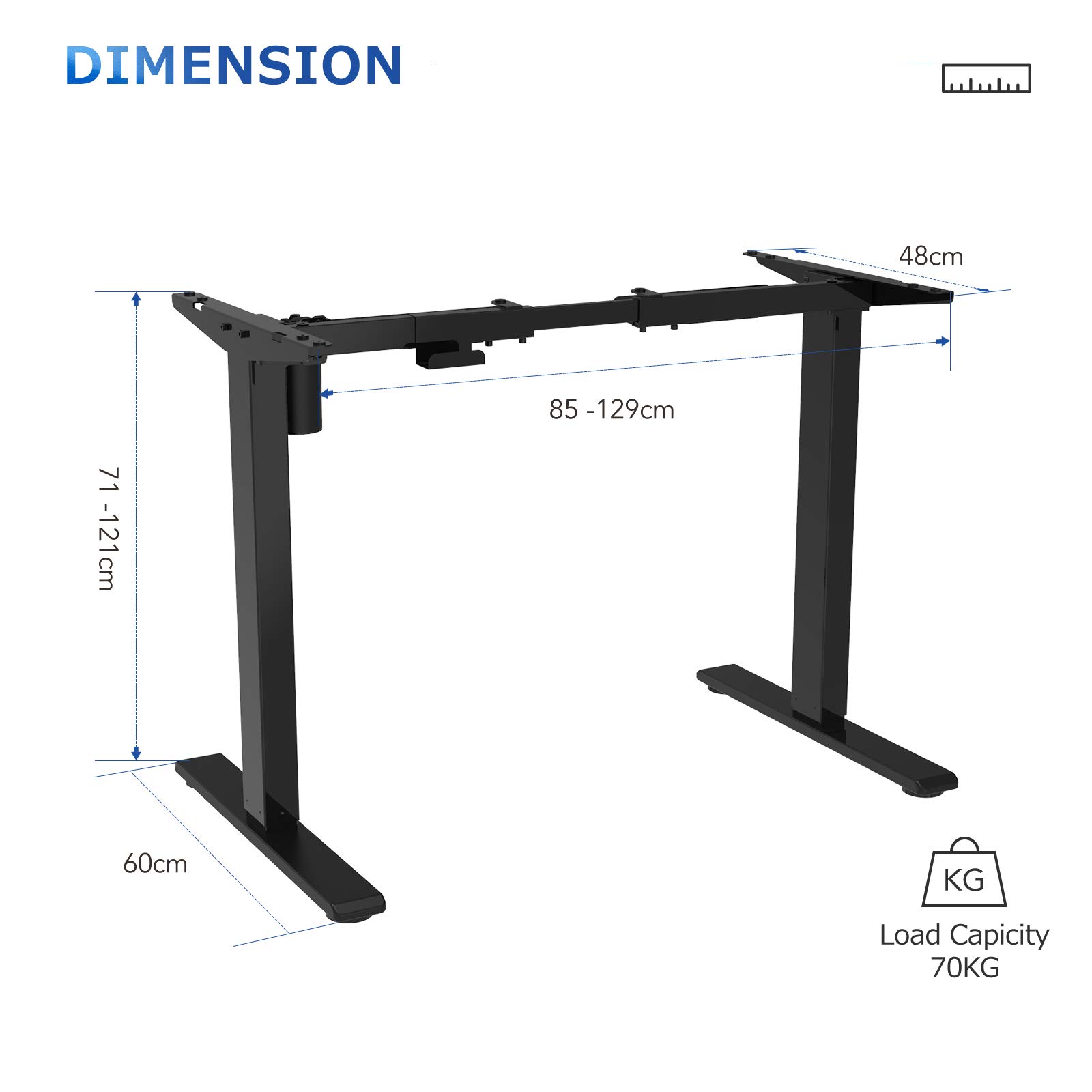 Flexispot Electric Standing Desk Height Adjustable Standing Desk Sit