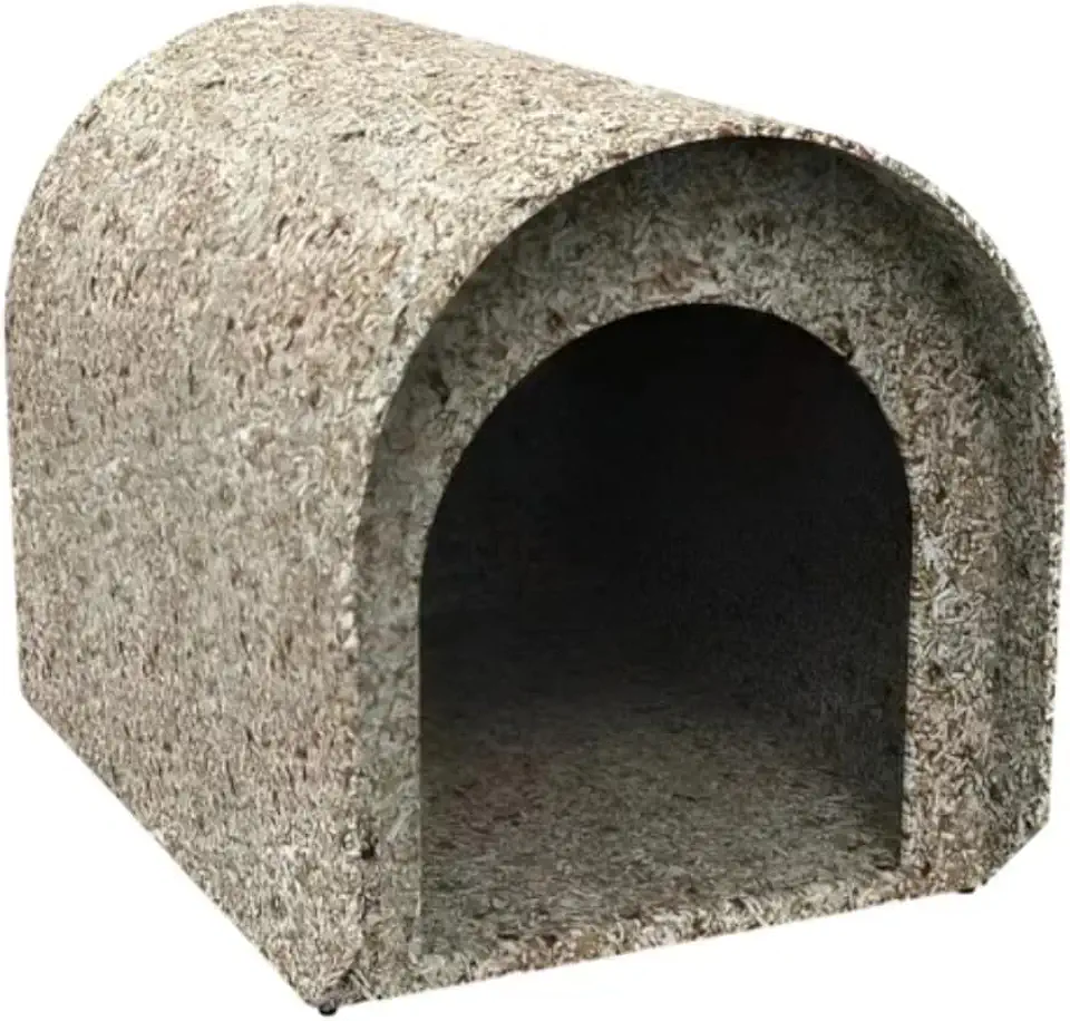 Toca Casa Pet Iglu Área Externa Quintal Casinha de Madeira Reciclada Ecológica para Cães Cachorros e Gatos diversos tamanhos (3)