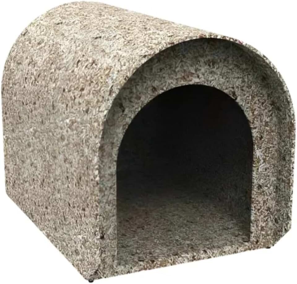 Toca Casa Pet Iglu Área Externa Quintal Casinha de Madeira Reciclada Ecológica para Cães Cachorros e Gatos diversos tamanhos (3)
