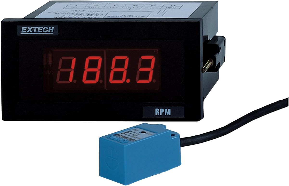 Extech 461950 Panel Mount Tachometer