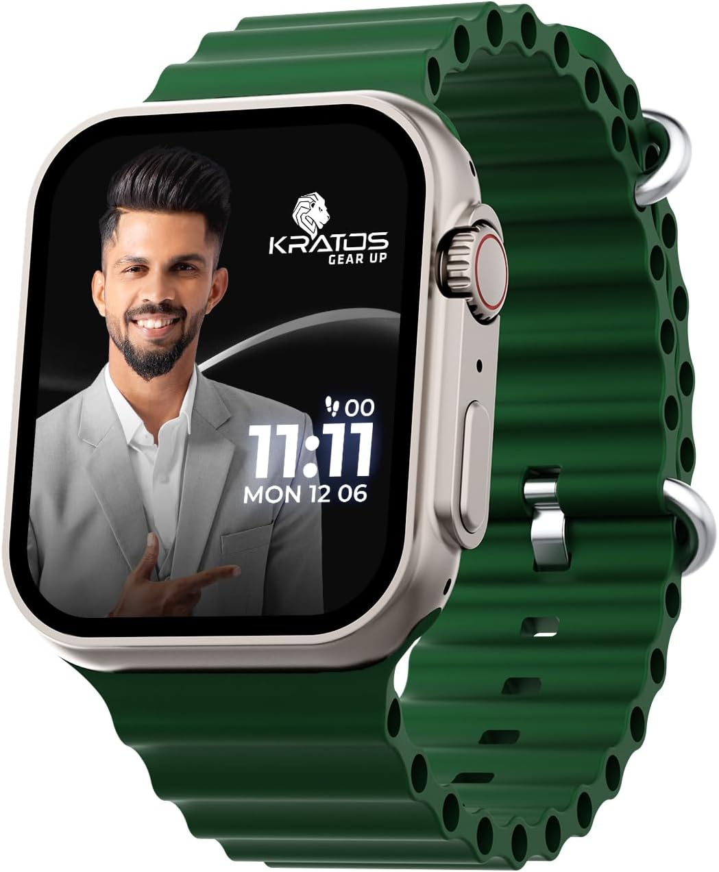 Kratos SW16 Ultra Smartwatch with 1.85" Full Touch Display, Bluetooth