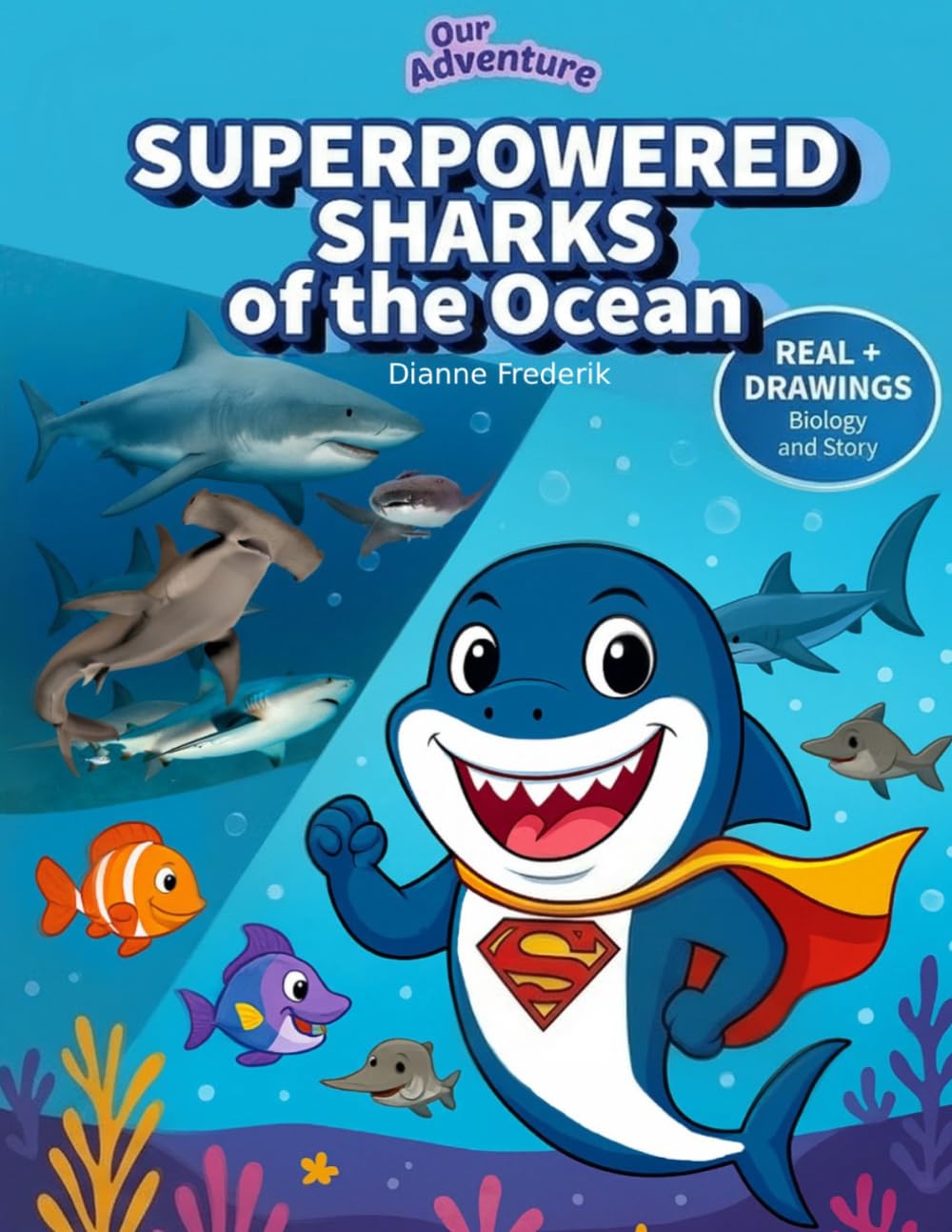 Superpowerful sharks of the Ocean (Our adventure - Superpowerful nature.)