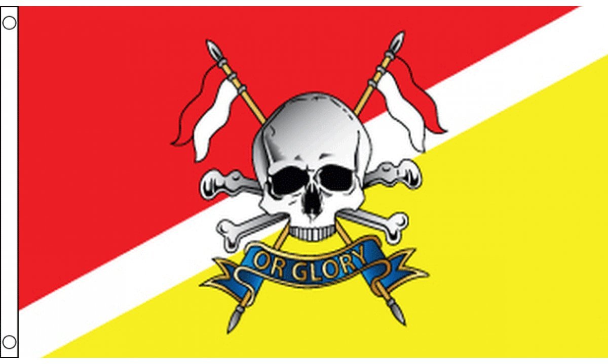 AZ FLAG Royal Lancers of the British Army Flag 150x90 cm 2 Grommets