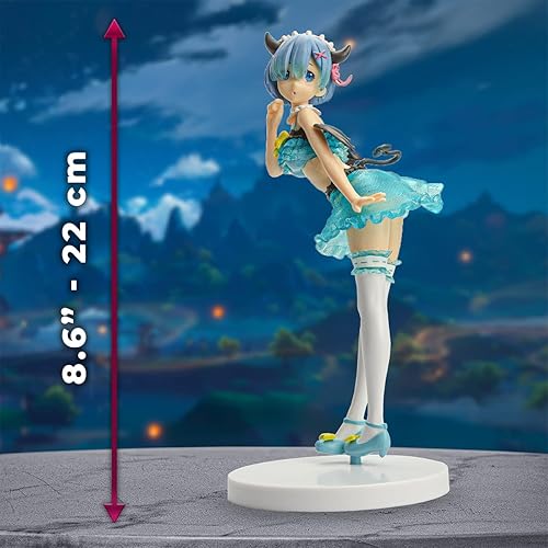 Vista 33 de Re Zero Rem Ballerina Version - Figura decorativa coleccionable Bailarina