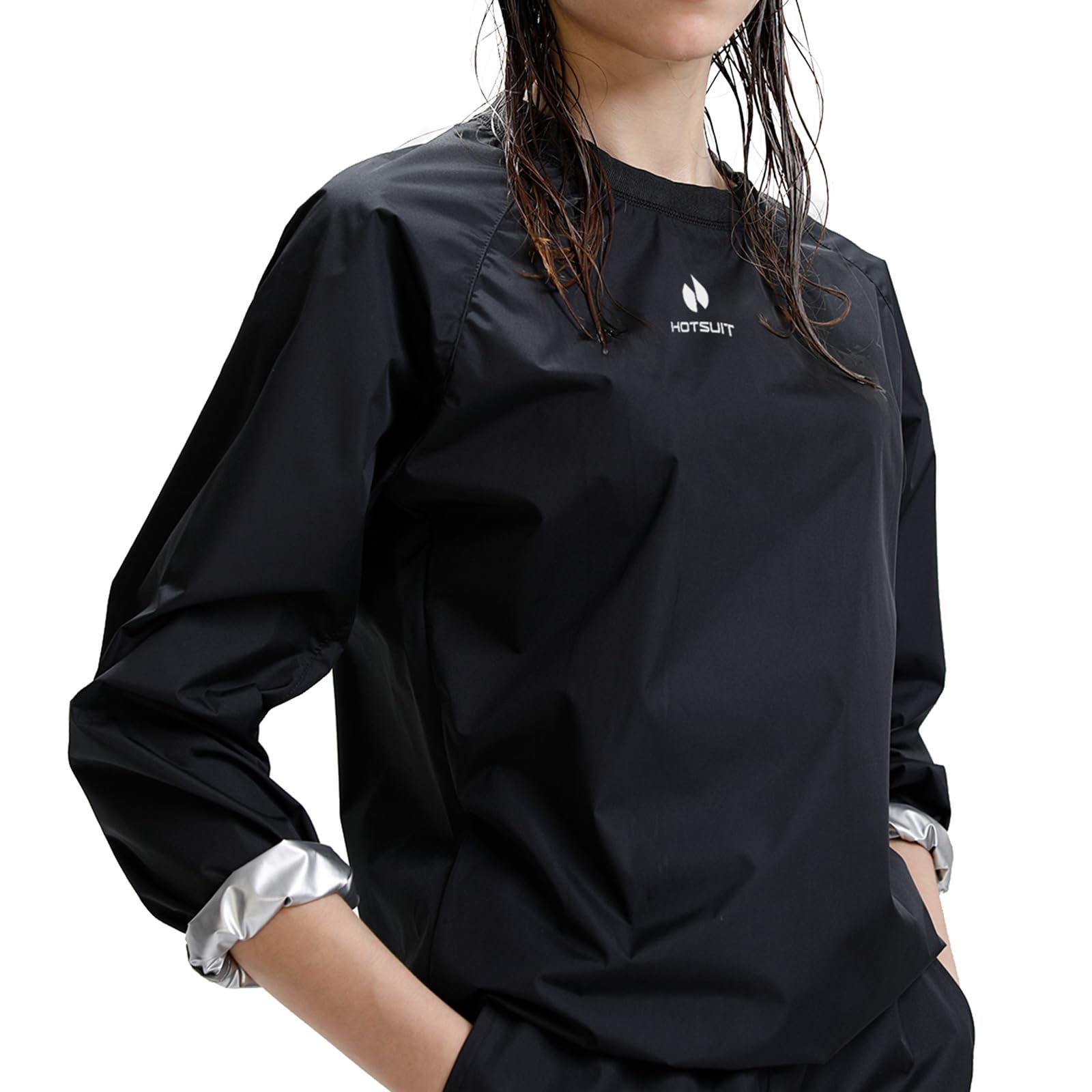HOTSUIT Sauna Suit Women Durable Gym Workout Sauna Jacket Pants Sweat Suits