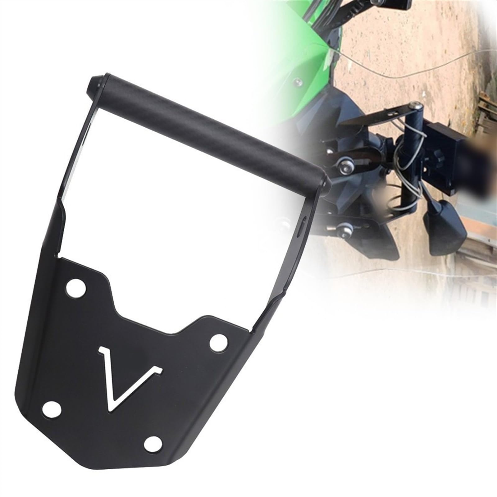 Nkldde 22Mm Motorcycle Accessories For Versys 300X Navigation Frame Modified Bracket For Kawasaki For Versys X300 X-300