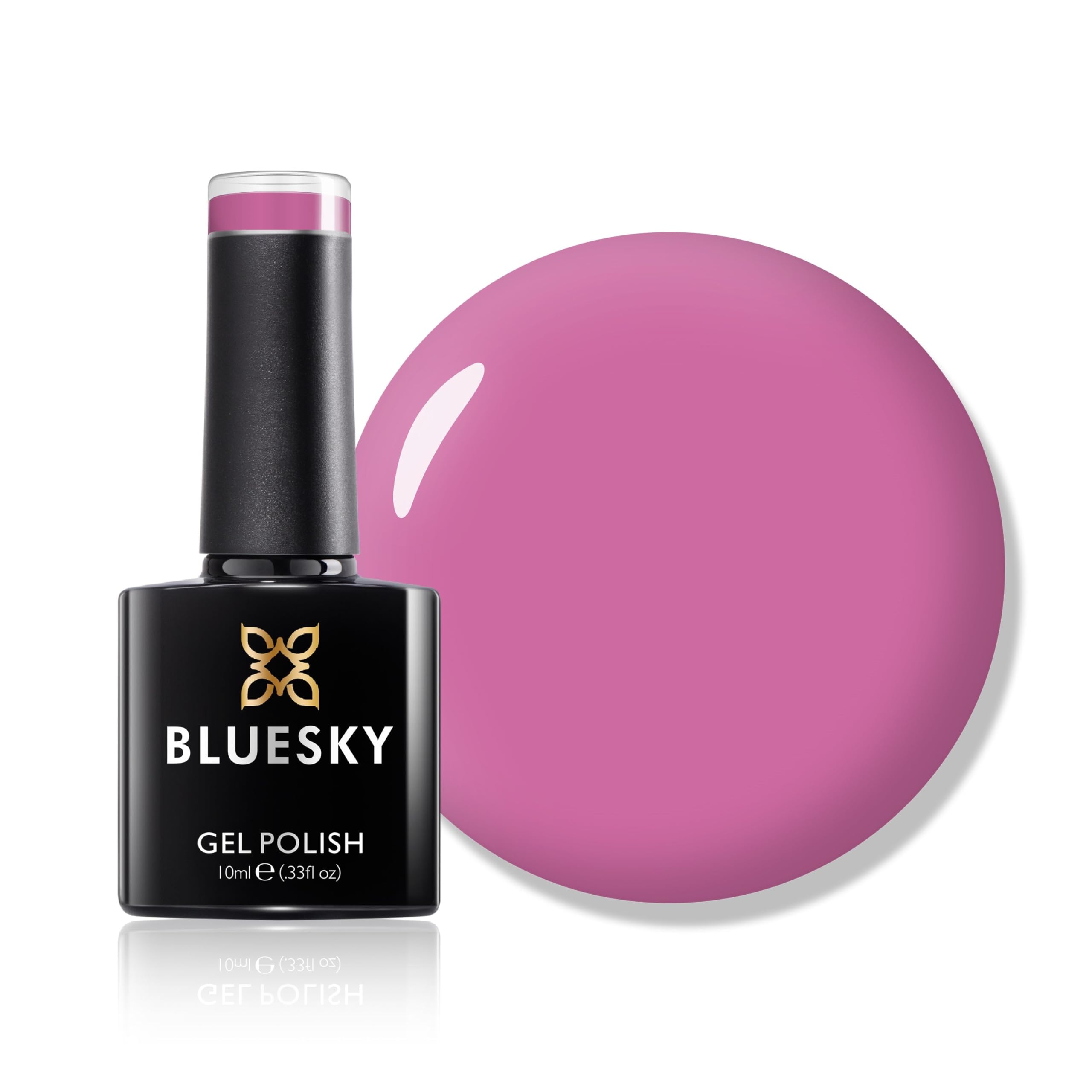 Bluesky Gel Nail Polish, SS22, Spring 2022, It's Complicated SS2209, Hot Pink, Long Lasting, Chip Resistant, 10ml (Requires Drying Under UV or LED Lamp)