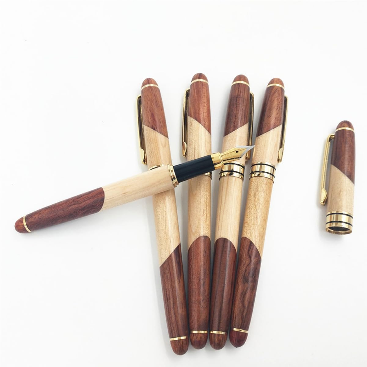 Lot de 3 stylos plume en bois de calligraphie vintage fournitures scolaires meilleur stylo plume en fibre de verre stylo plume stylo plume stylo plume stylo stylo plume stylo stylo de bureau