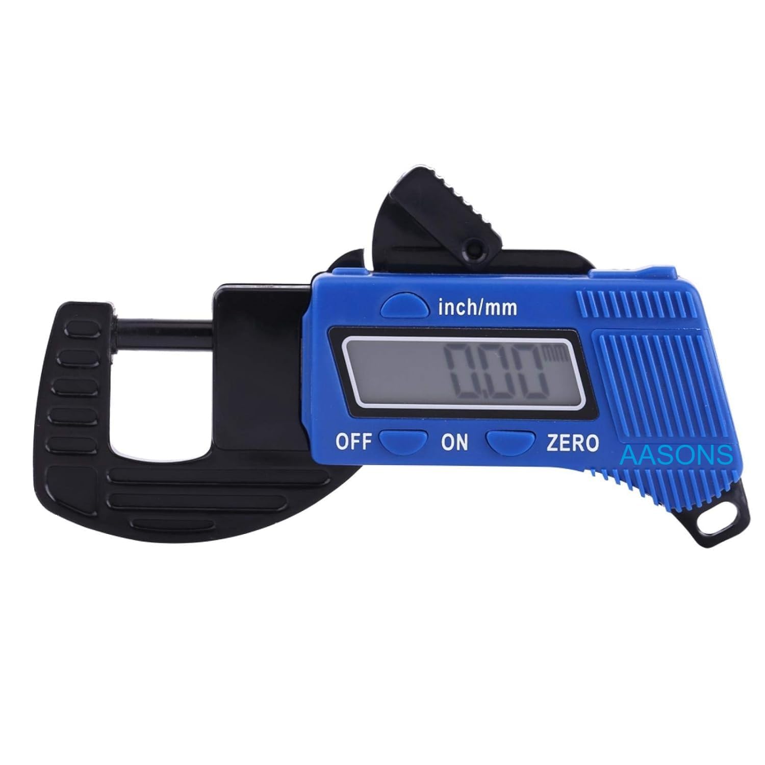 AASONS Digital Thickness Gauge Tool Portable Caliper For Measuring Material Size Upto 12.7mm Suitable For Leather, Cloth, Paper, Metal And Various Other Products Measure in Inches & Millimeter-image-7
