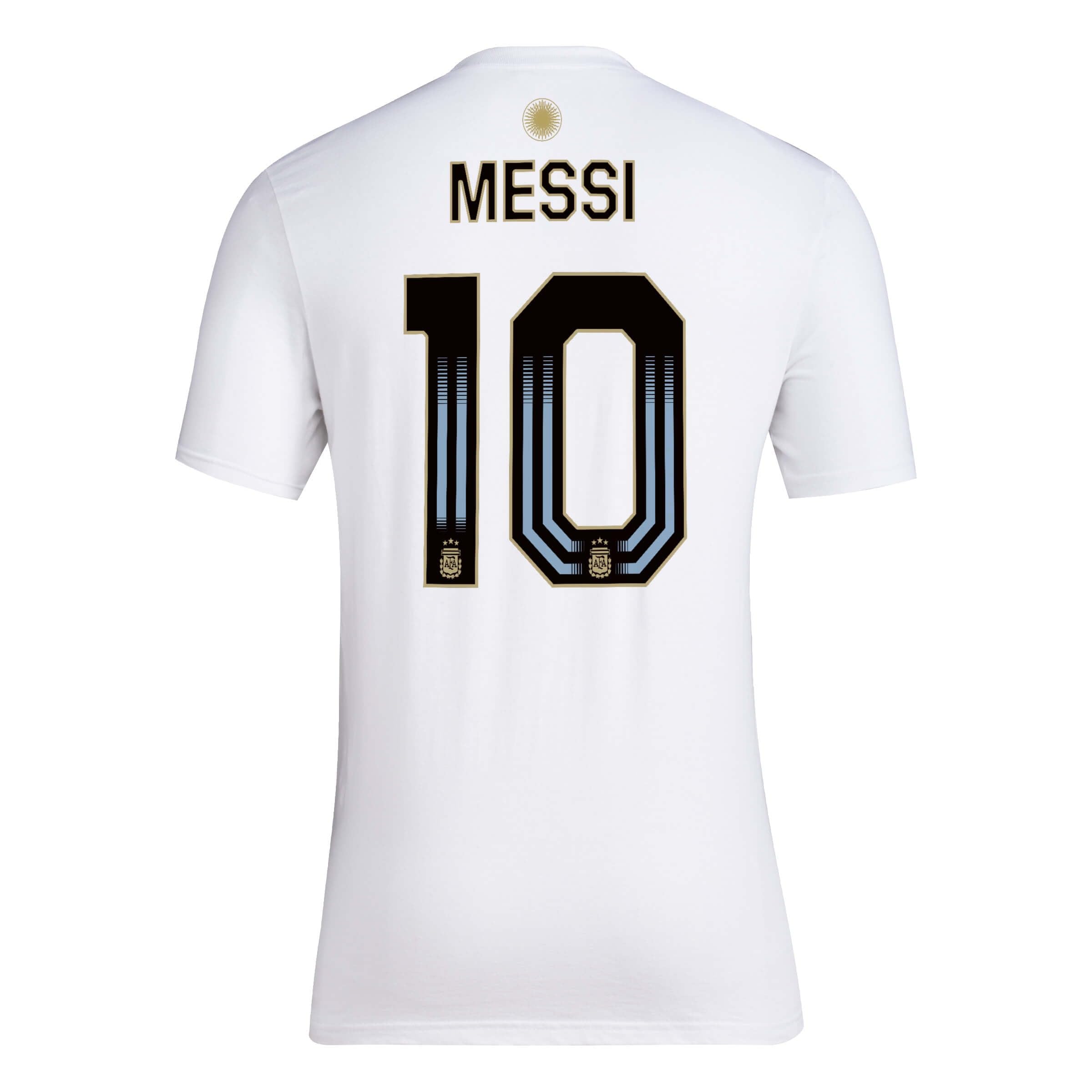 adidas Lionel Messi #10 Argentina National Team Men's Player Name