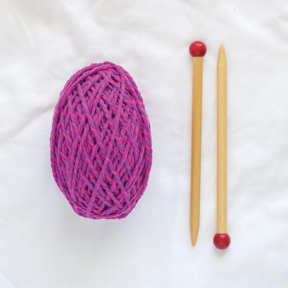 friendly loom Harrisville Designs - Kit de punto rápido para tejer bufanda de Harrisville Designs, para principiantes para niños y adultos, hilo de lana fabricado en los Estados Unidos, color rosa