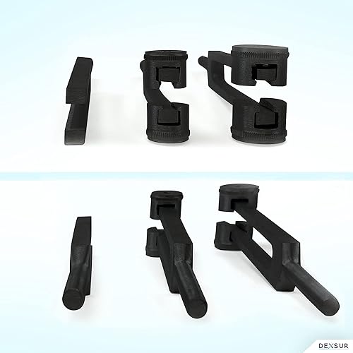 Miniatura 4 de DEXSUR Activador de diapasón sensorial de aleación de aluminio de grado médico para curación, terapia no magnética, uno de cada uno de C 128, C 256,