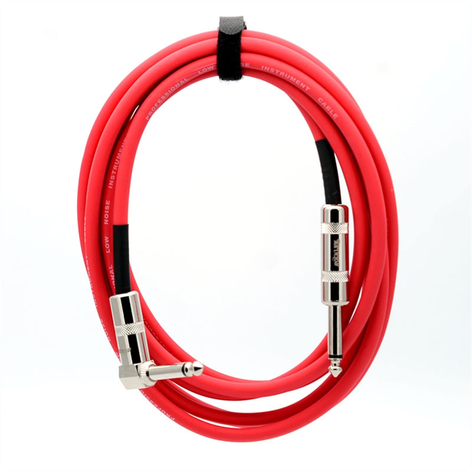 Gitarren instrumentenkabel 3m 6m. Cable Electric Guitar Line Bass Line Instrument Cable Line Kupfer (Color : Pink, Size : 6m)