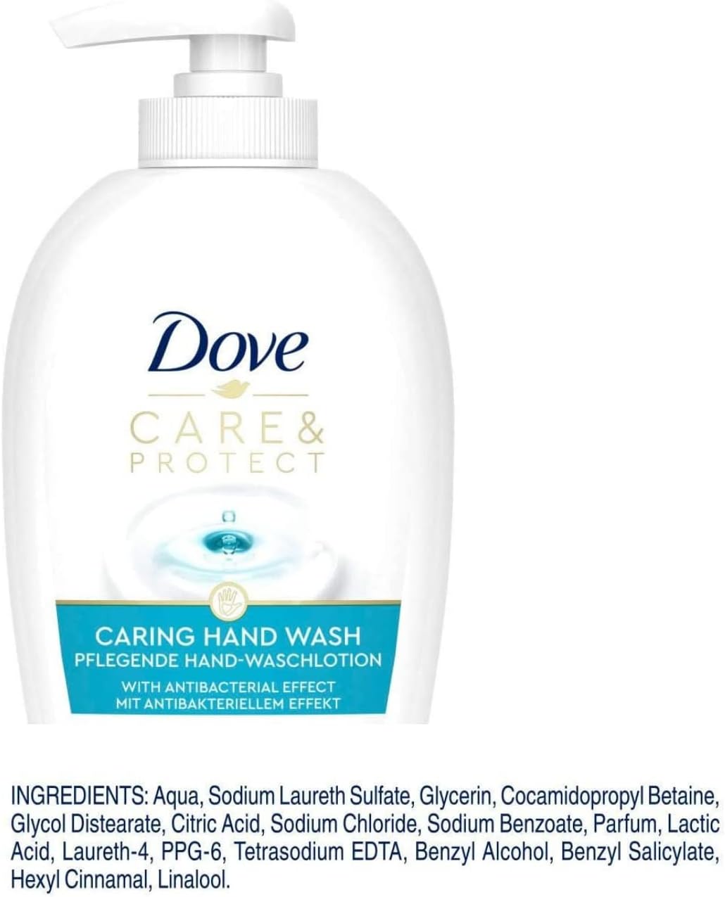 Hand Soap Liquid Dove Care and Protect (Nourishing Handwash liquid Soap Lotion with