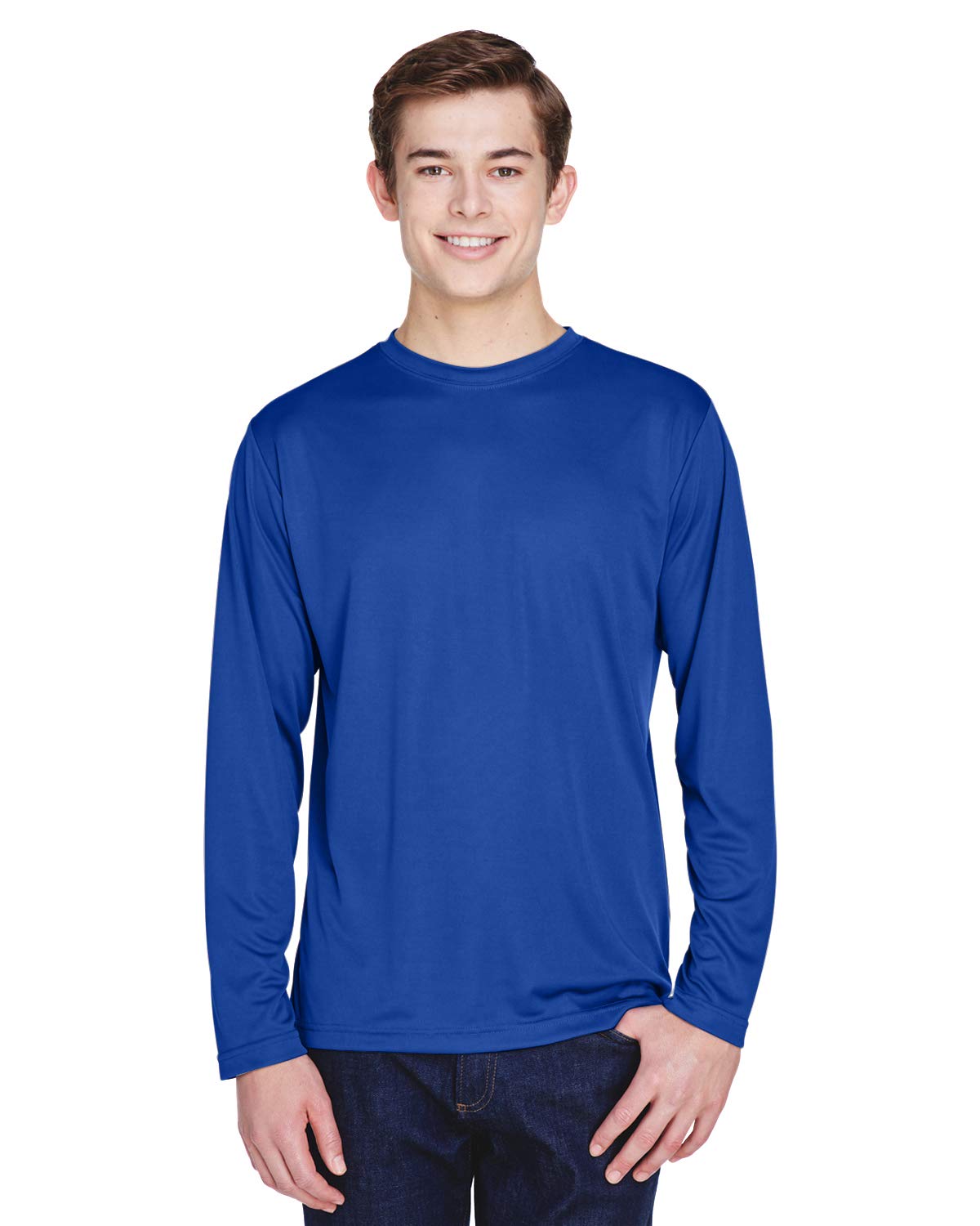 Team 365 Men's Zone Performance Long-Sleeve T-Shirt 3XL SPORT ROYAL