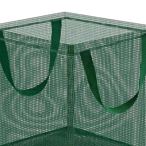Contenedor de malla plegable para evitar raíces podridas en plantas 6