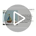 Image of CraftVatika Metal Turkish Ship Boat Naav Showpiece Figurine for Home Decor Living Room Tabletop Desktop Side Corner, Home Decorative Items (12 Inches Height) (Type 1)