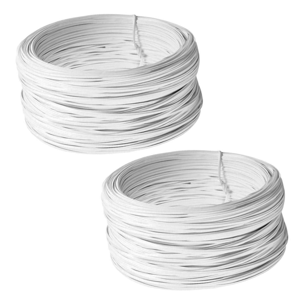 Kisangel 6rollen PVC-beschichteter Pflanzenbindedraht Gummierter Für Gartenpflanzen Vielseitig Einsetzbar Für Und Bastelarbeiten Rostbeständig Und Langlebig