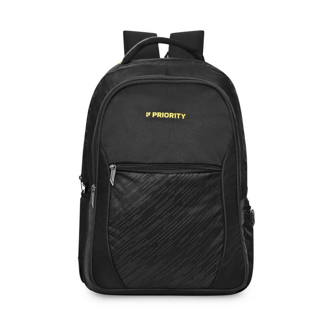 Priority Solid Polyester Laptop Backpack For Unisex (XL | Black) (B0CVF7CKTB) Amazon Price History, Amazon Price Tracker