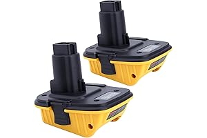 2PACK DCA1820 BATTERY ADAPTER compatible with DEWALT 18V TOOLS