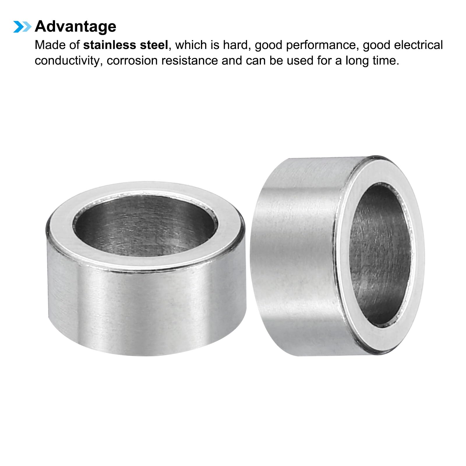PATIKIL M8 Stainless Steel Spacers - Image 4