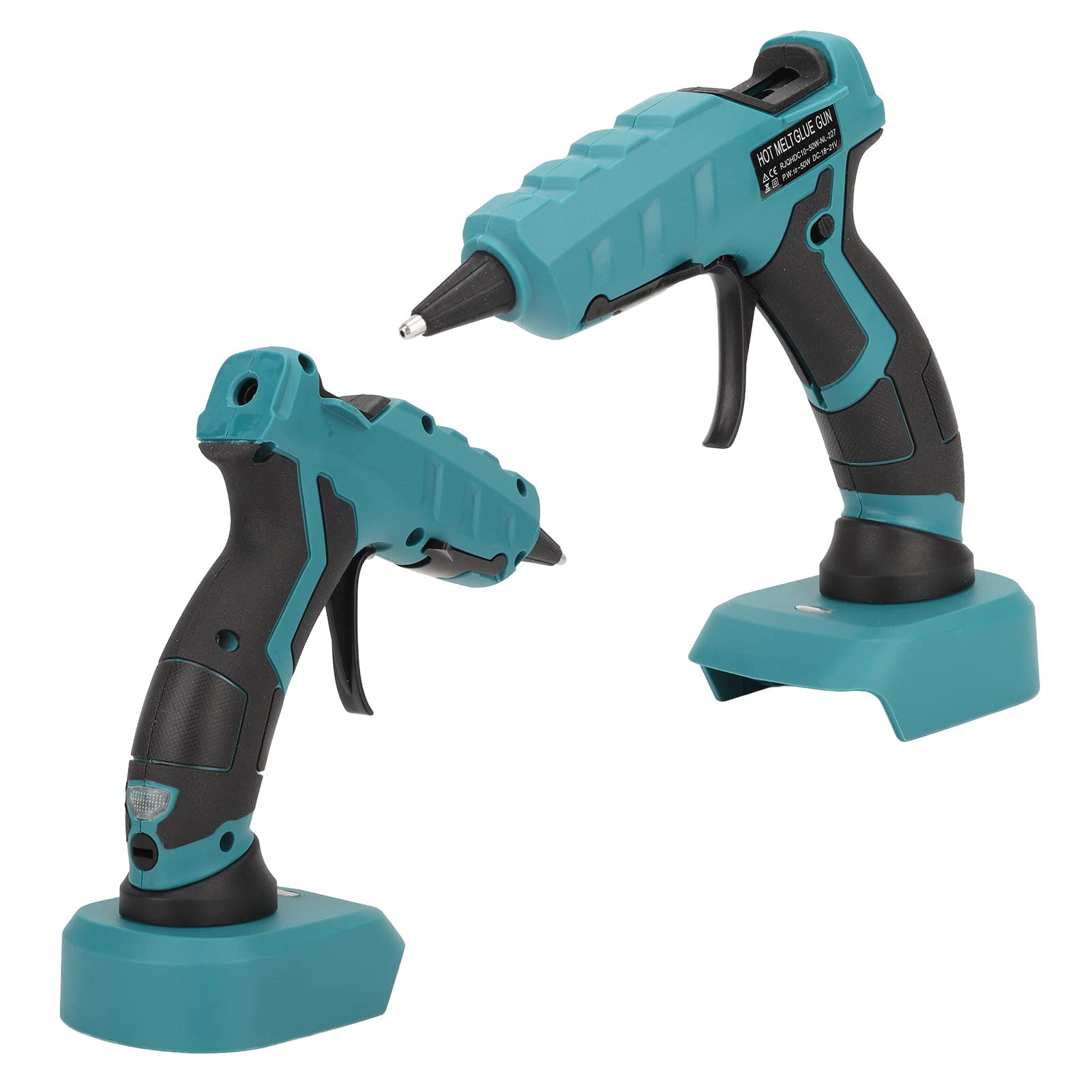 Colla a caldo senza fili Preriscaldamento rapido Colla portatile per scottature compatibile con batterie da 18 V per riparazioni domestiche fai-da-te Vacanze