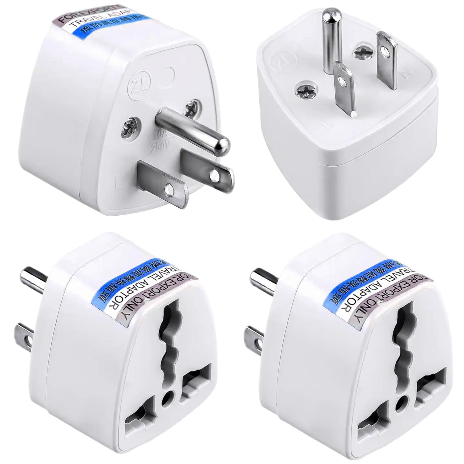Type-A USA Converter Plug, India to USA Universal Travel Adapter for USA, Canada, Mexico, Brazil, Philippines, Cuba, Thailand, Taiwan, Japan, Panama, etc (3)-image-46